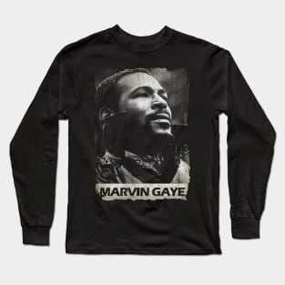 Marvin Gaye - Vintage In Frame Long Sleeve T-Shirt